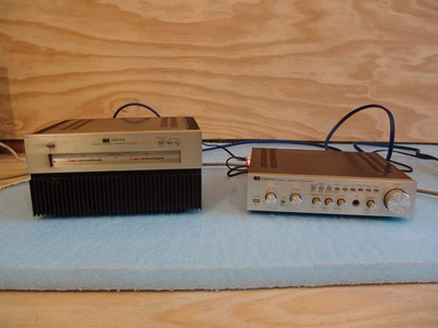 DIATONE M-A05 + DIATONE M-P05 Phono / Усил. мощн. + Пред.