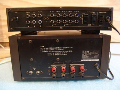DIATONE M-A05 + DIATONE M-P05 Phono / Усил. мощн. + Пред. 4