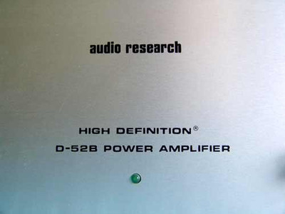 Audio Research D-52B / 1975 год 3