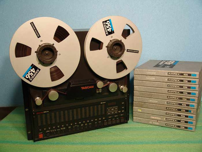 TASCAM MSR-16 / + 10 больших катушек с пленкой