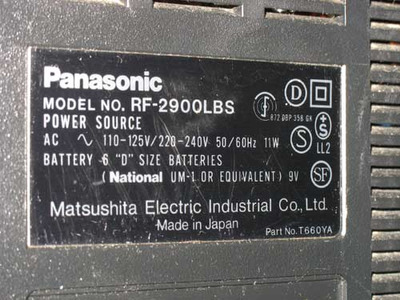 Panasonic DR29 5