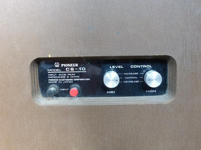 Pioneer CS-10 EXCLUSIVE 1971 год Наличие - 1 шт 2