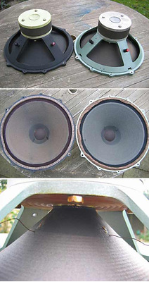 Alnico пара 1957 год 15 Ohms
