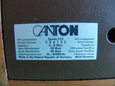 Canton Quinto 510 4