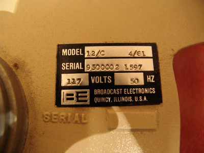 Russco Broadcast Electronics 12/C 3
