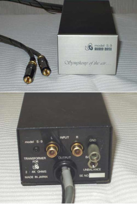 AUDIO NOTE S-9