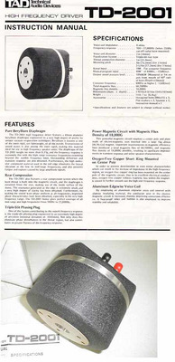 TAD TD-2001 2