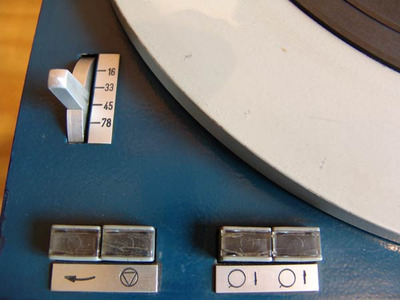 VEB Tontechnik Schallplatten-Abspielgerat T 146 6