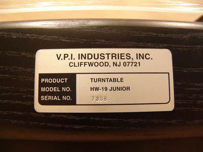V.P.I. HW-19 Junior 4
