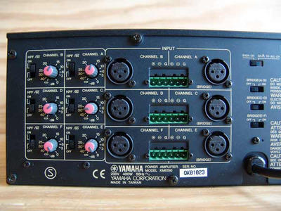 Yamaha XM6150 / 2-3-4-5-6 канальный усил. мощности 5